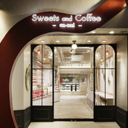 Sweets&Coffee en-nui　施工・家具制作 ロゴデザイン・ツールデザイン